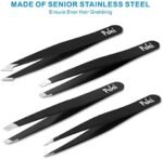 Pefei Professional Stainless Steel Tweezers Set