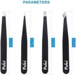 Pefei Professional Stainless Steel Tweezers Set