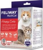 FELIWAY MultiCat 30 Day Cat Calming Plug In Pheromone Diffuser Starter Kit, 48ml - Helps Reduce Conflicts and Signs of Tension in Multi-Cat Households - Image 3