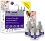 Feliway Optimum 3-Pack Refills - for Cats - Provides Home Security - Natural for Cats - 3 x 48 ml